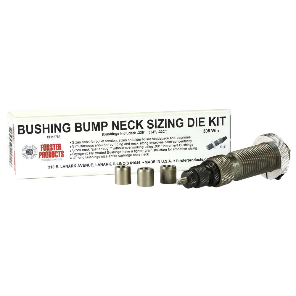 Misc. Accessories Forster Products Ready Series BUSHING BUMP KIT 260 REM